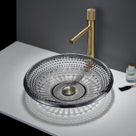 Bulk Order and Custom Glass Sinks With Various Colors