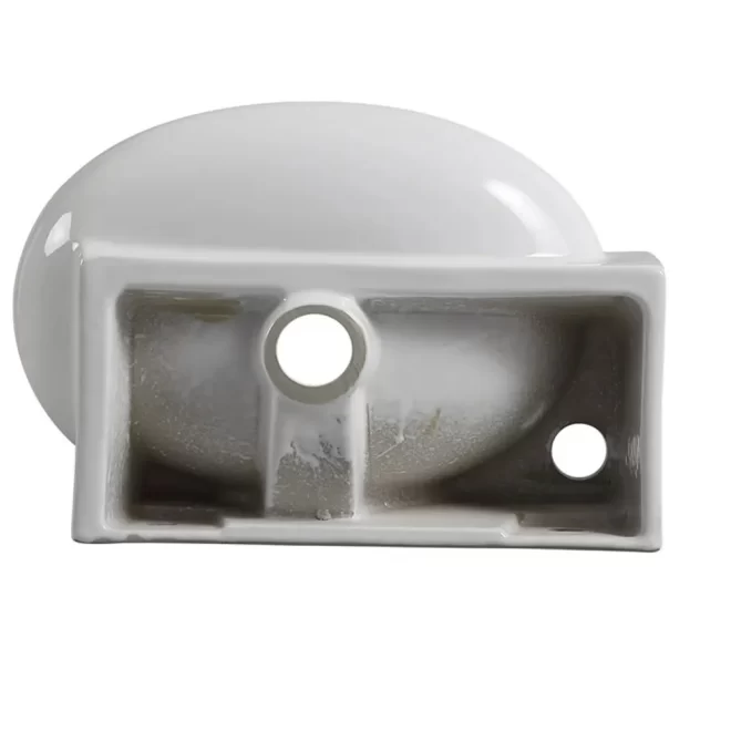 Bathroom Custom Corner Sink, Factory Supply Wall Hung Basins-3