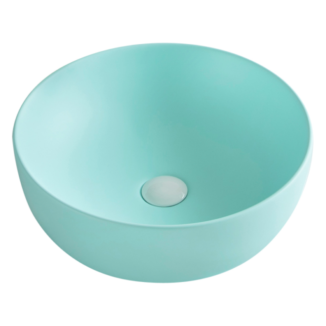 Lavabo commercial sur mesure, bassin matte vert menthe Wholesale-6