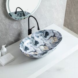 Hot Porcelain Custom Made Sink, Marble Wash Basin Wholesale