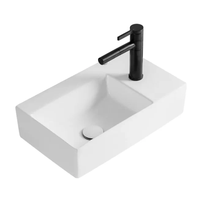 Ceramic Tiny Basin Wholesale, Small Bathroom Sink Solutions-4