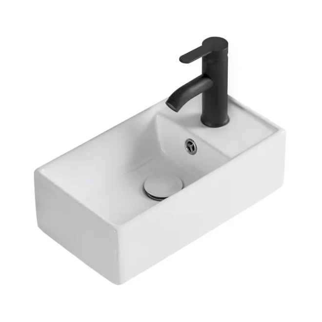 Modern Narrow Small Sink Wholesale, Ceramic Wall Hung Sink-2