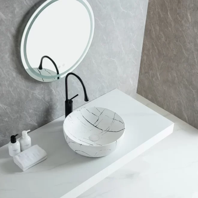 Small Custom Washbasin, Countertop Ceramic Sinks Wholesale-2