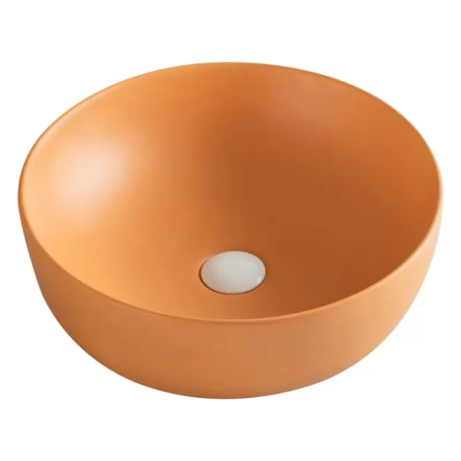 Matt Orange Counter Top Bathroom Sink Wholesale Supply-6